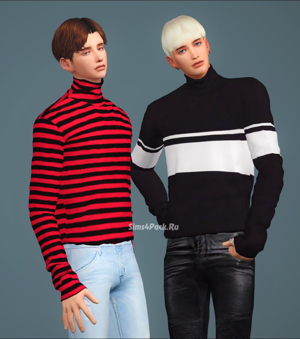 Свитер "HIGH NECK SWEAT SHIRT"