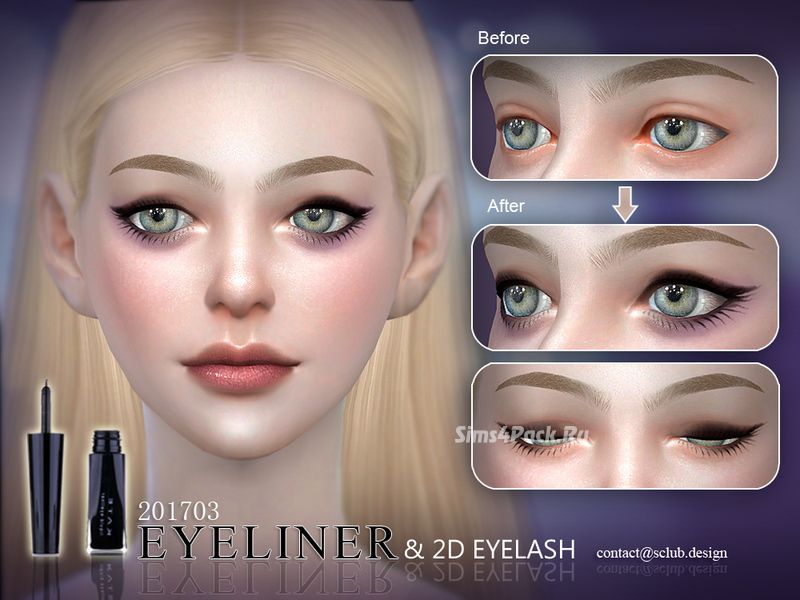 Подводка для глаз "eyeliner 201703"