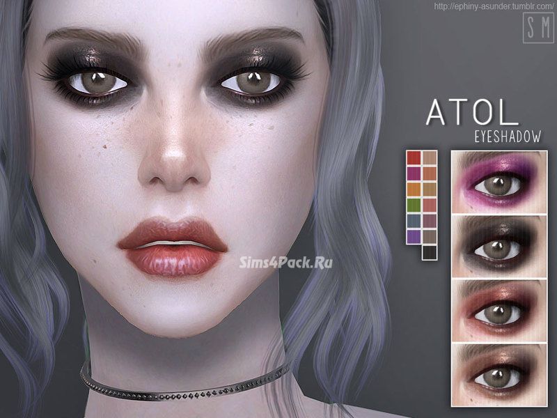 Тени для век "Atol"