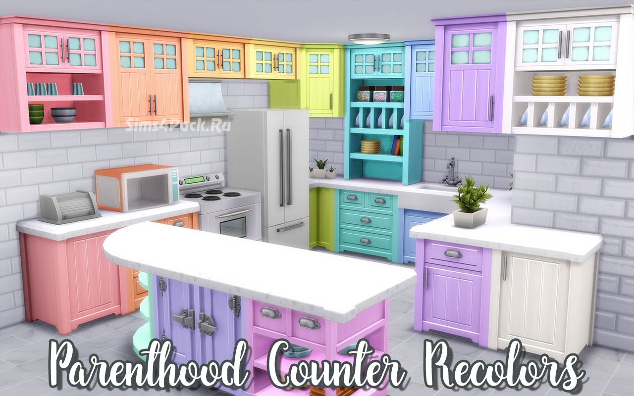 Кухонный гарнитур "Parenthood Counter Recolors"