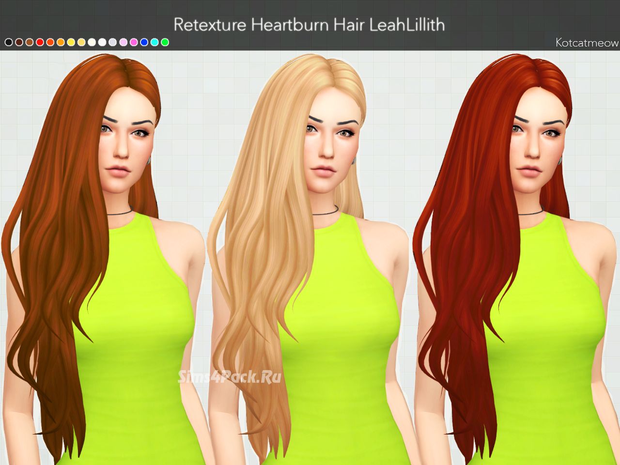 Прическа "LeahLillith Heartburn Hair Clayified"