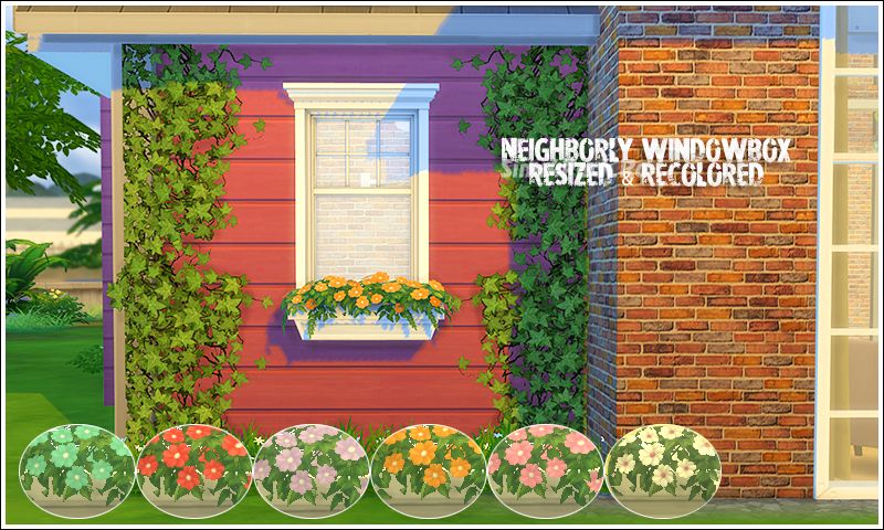 Клумба "Neighborly windowbox"