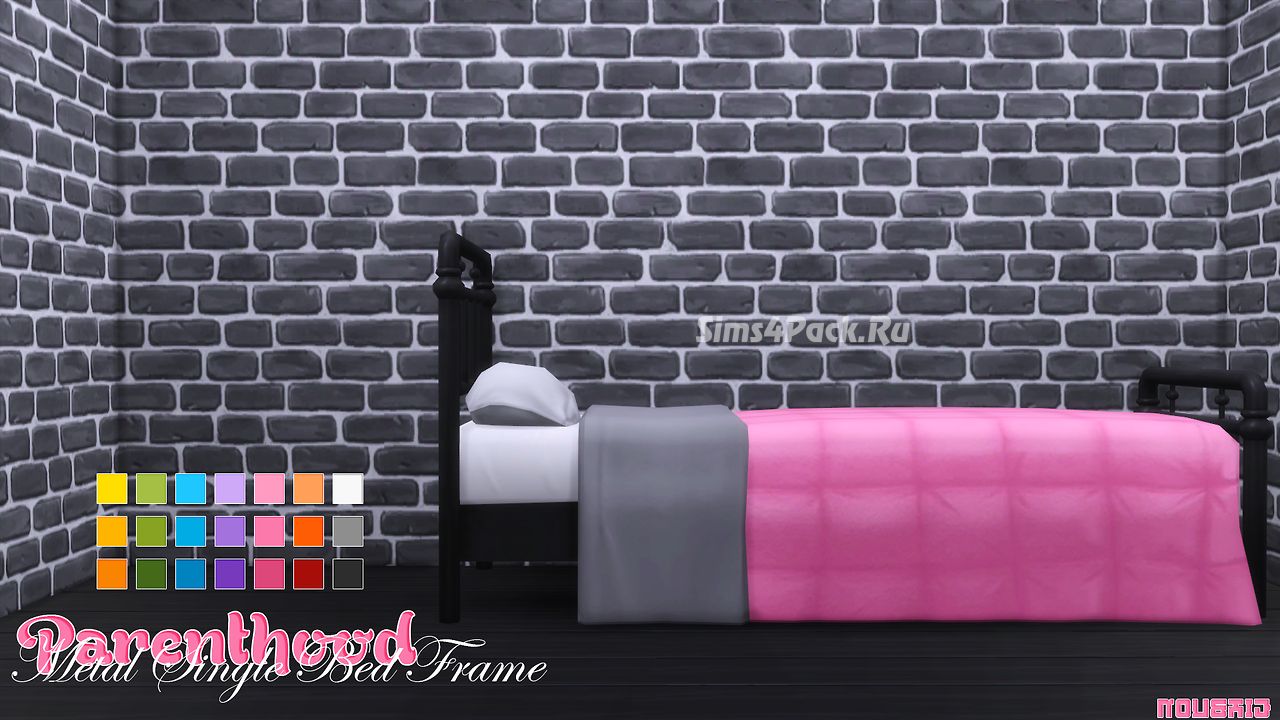 Кровать "Parenthood Metal Single Bed Frame"
