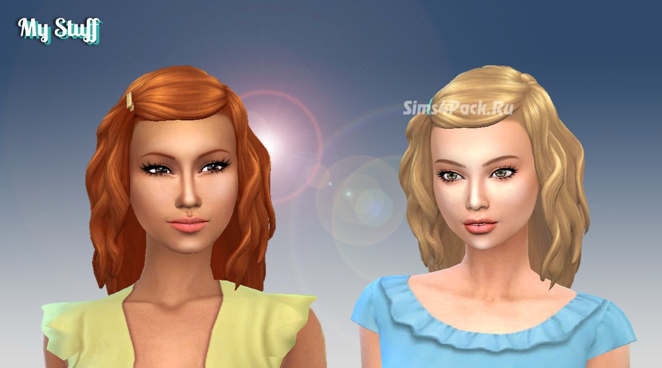 Прическа "Lara Hairstyle Conversion"