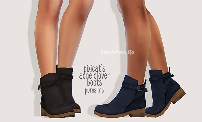 Ботинки "pixicat’s acne clover boots"