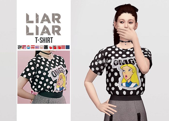 Футболка "Liar Liar T-Shirt"