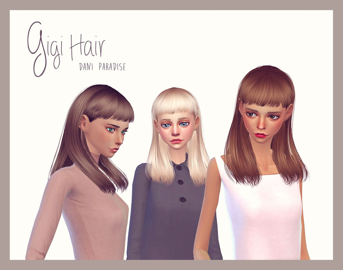 Прическа "Gigi Hair"