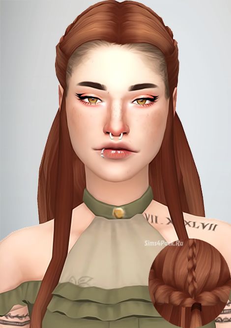 Прическа "Tauriel"