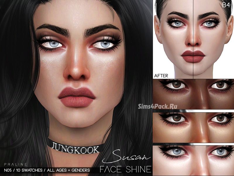 Блеск для лица "Susan Face Shine N05"