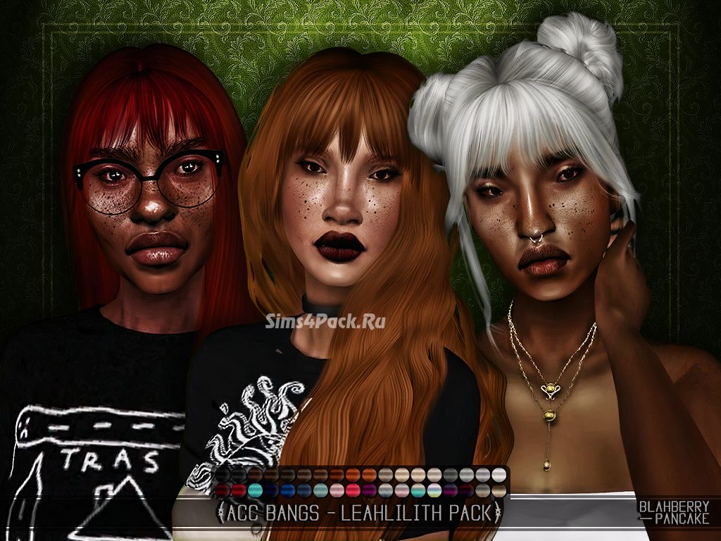 Набор челок "ACC Bangs - LeahLilith Pack"