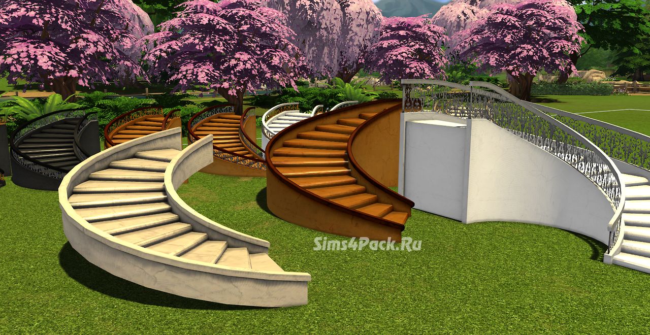 Набор декоративных лестниц "LUNASIMS CASTLE STEPS"