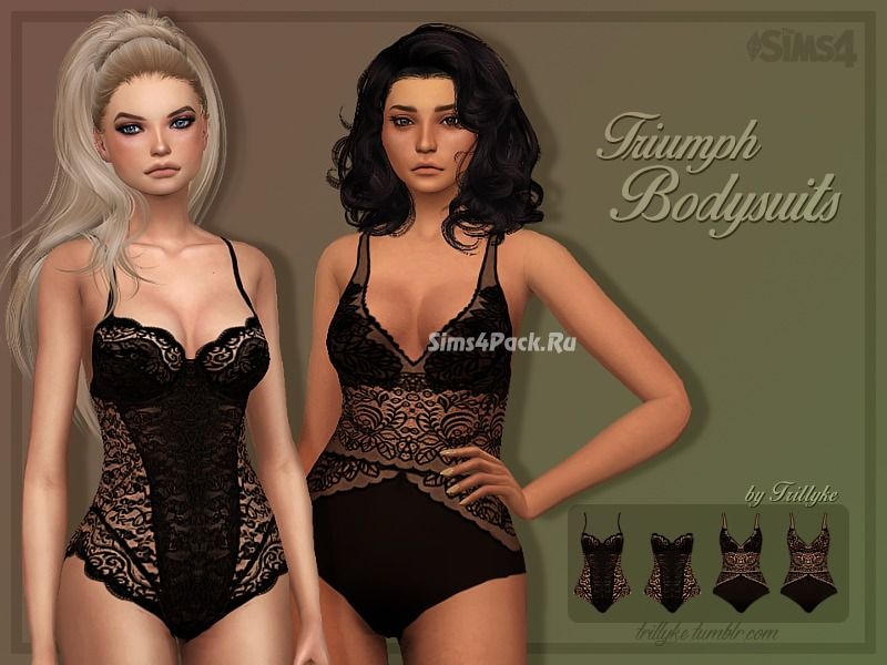 Боди "Triumph Bodysuits"