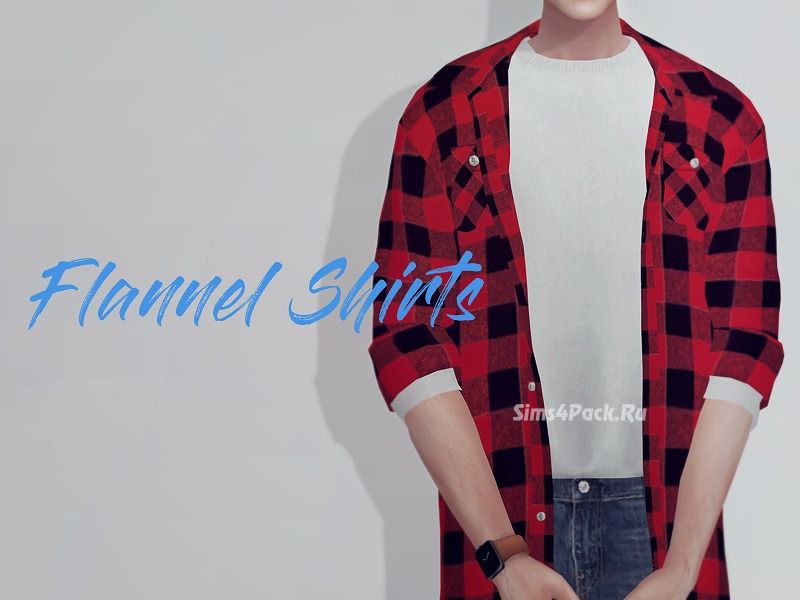 Комплект "KK Long flannel shirts M"