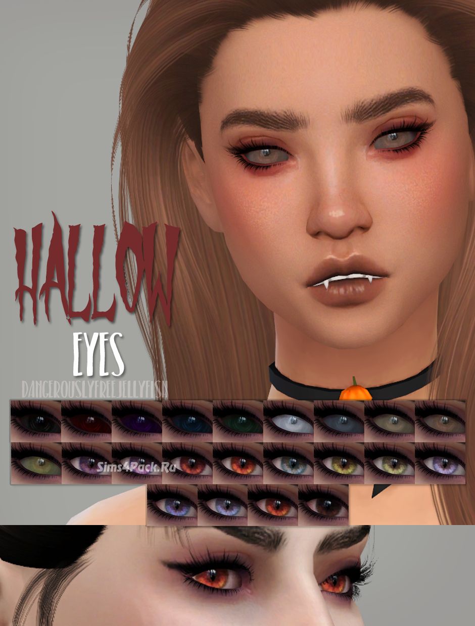 Линзы и глаза "Hallow Eyes"