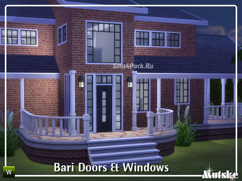 Набор окон, дверей и арок "Bari Doors and Windows Part 2"