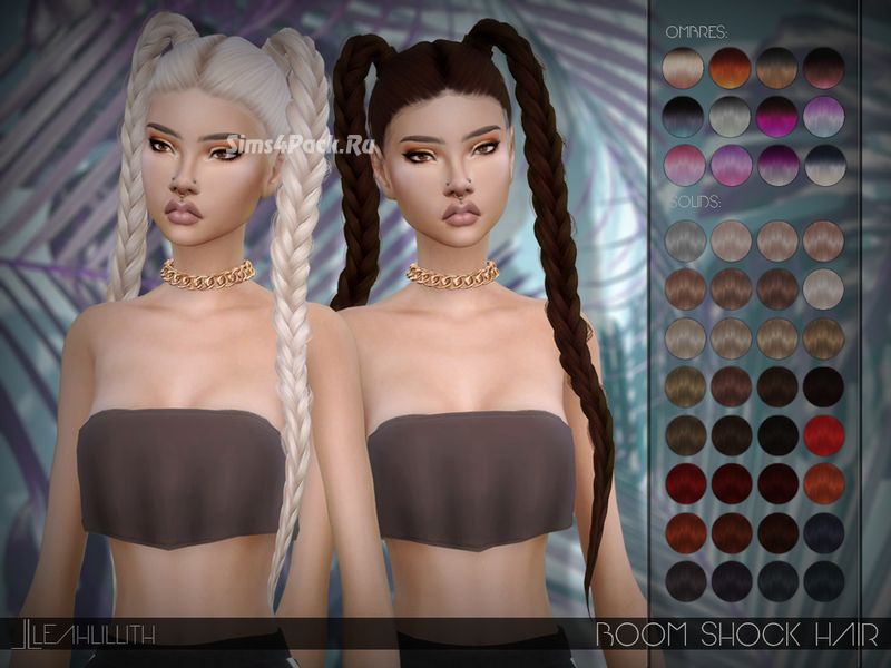 Прическа "Boom Shock Hair"