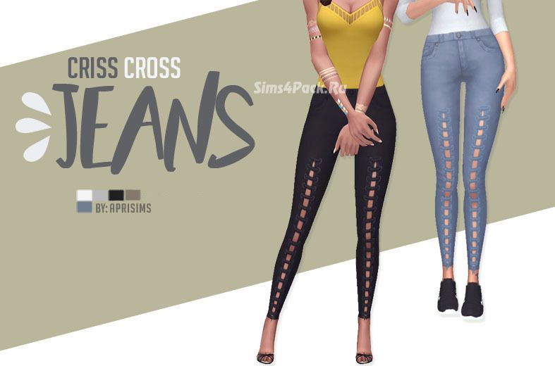 Джинсы "Criss Cross Jeans"