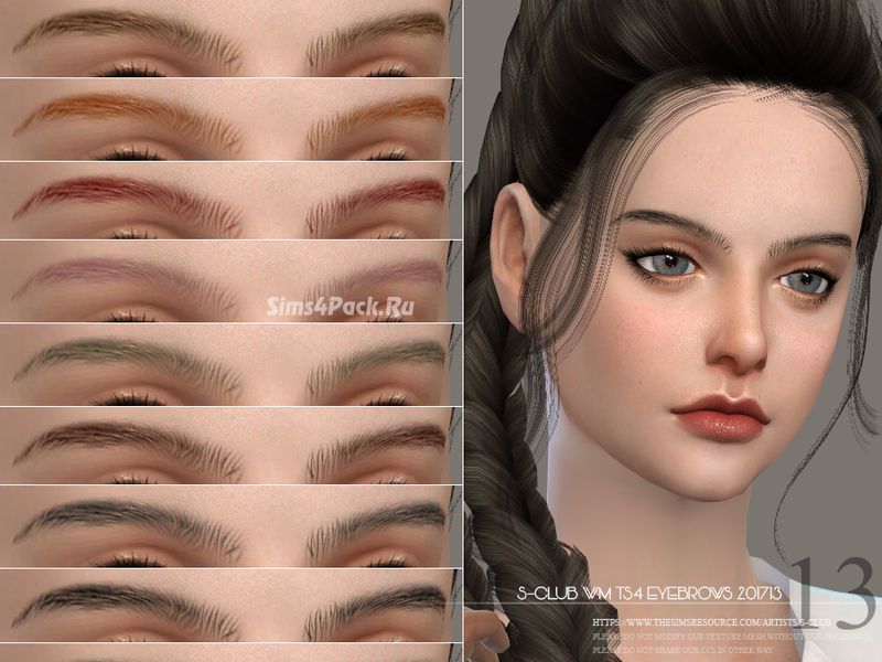Брови "Eyebrows F 201713"