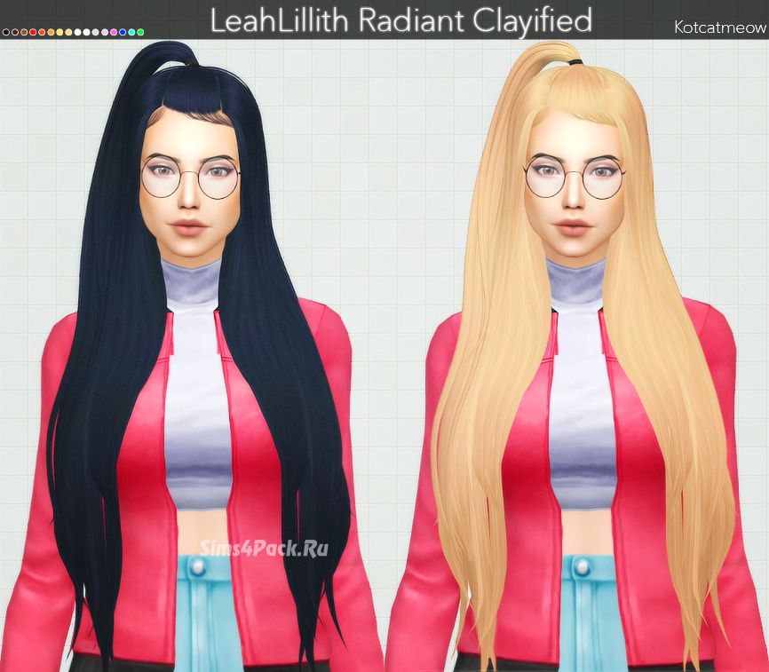 Прическа "Leahlillith Radiant Hair Clayified"