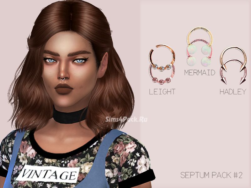 Набор украшений для септума "SEPTUM PACK #2"