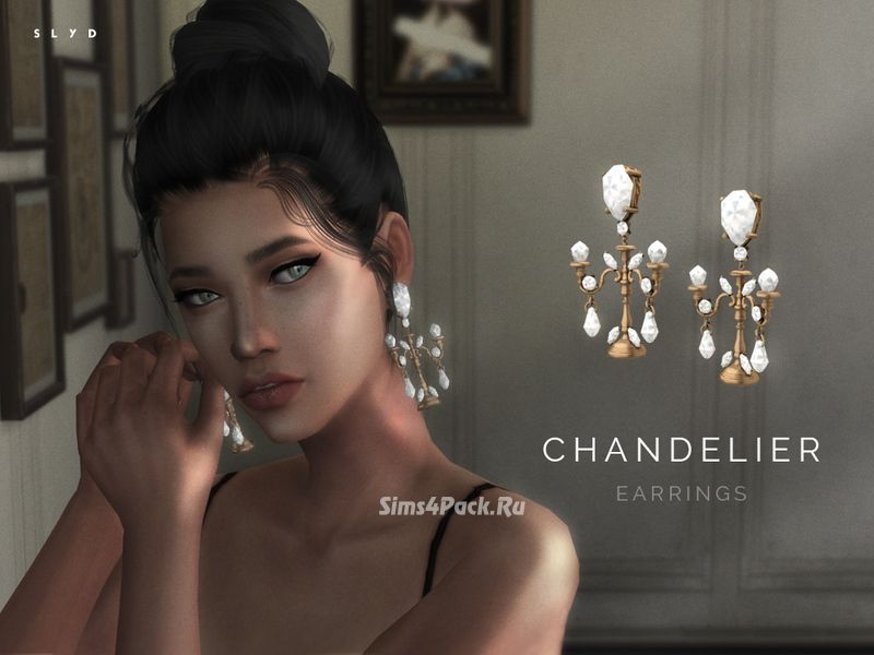 Серьги "Chandelier Earrings"