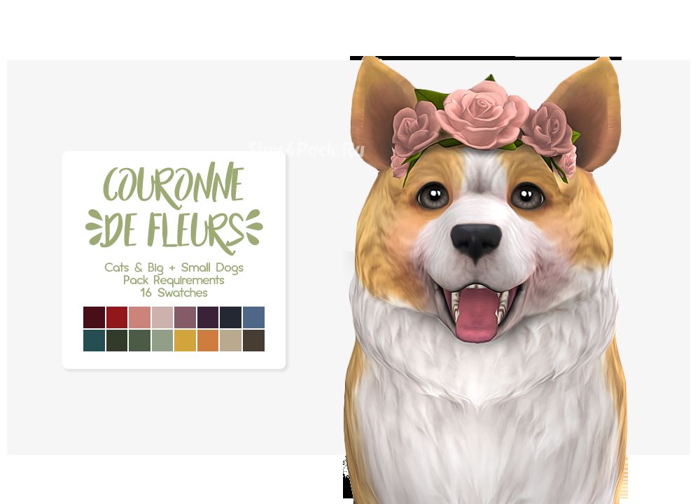 Венок "Couronne de Fleurs"