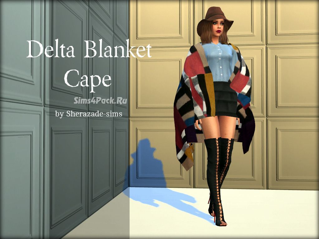 Покрывало "Delta Blanket Cape"