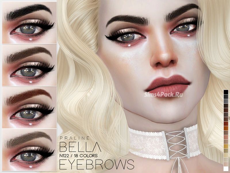 Брови "Bella Eyebrows N122"