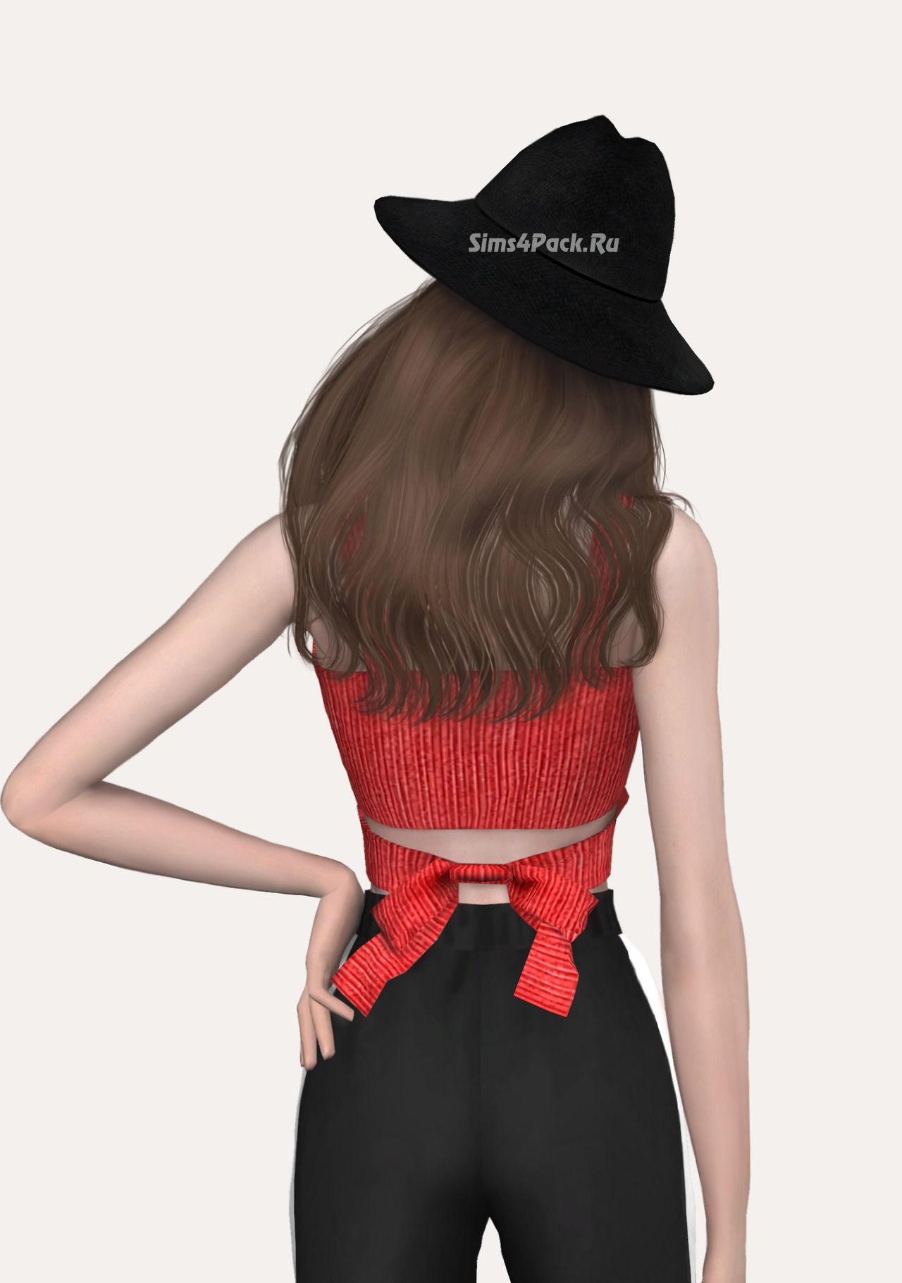 Топ "Singlet With Ribbons"