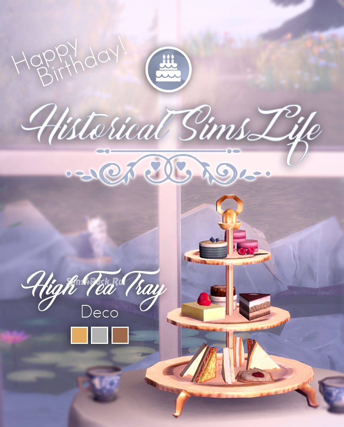 Набор объектов "Historical sims life"