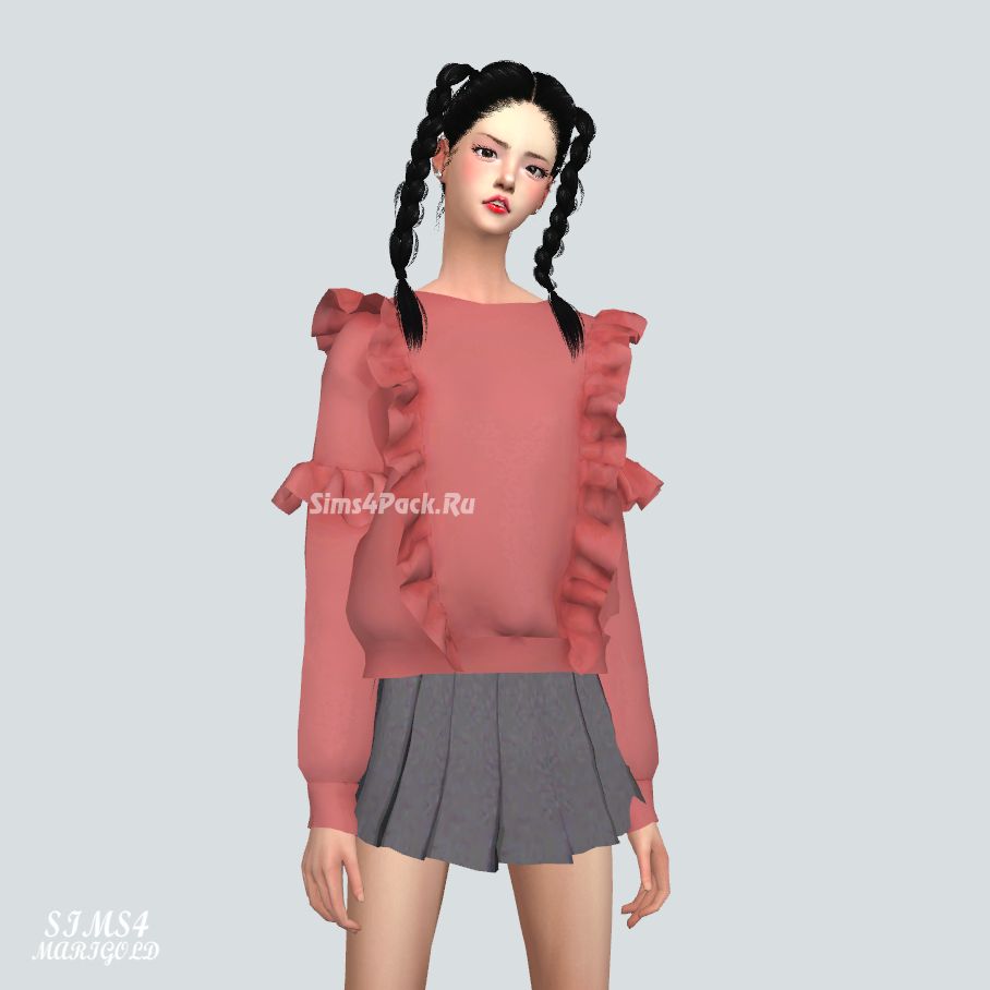 Джемпер "Frill Sweatshirt"