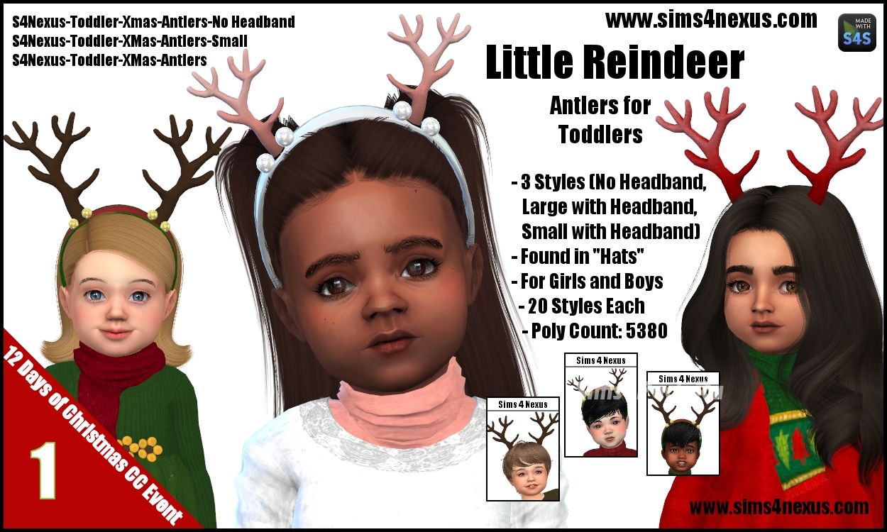 Оленьи рожки "Little Reindeer"