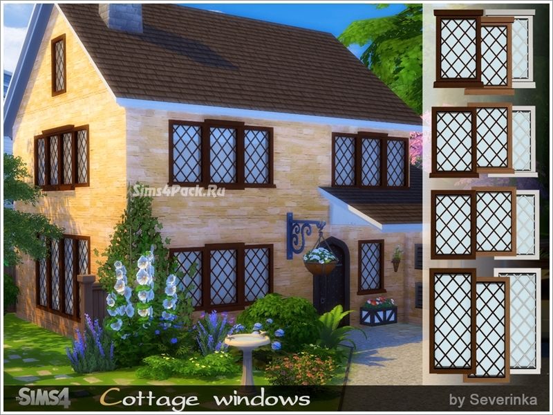 Набор окон "Cottage windows"