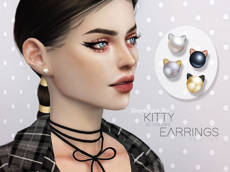 Серьги "Kitty Earrings"