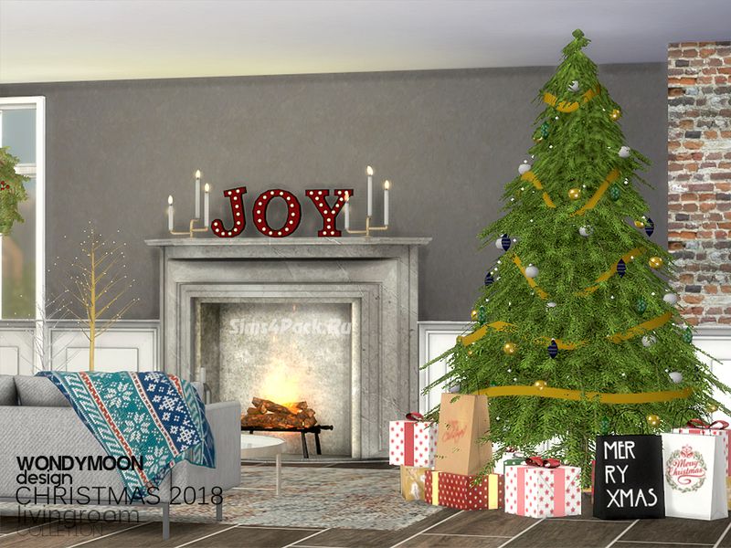 Рождественский набор декора "Christmas 2018 Decorations"