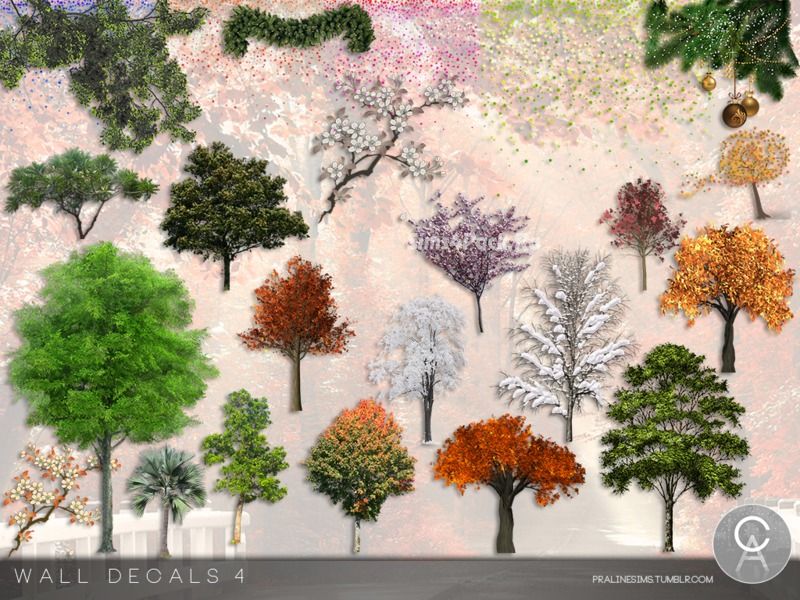 Декор для стен "Wall Decals 4"