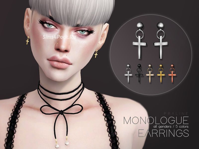 Серьги "Monologue Earrings"