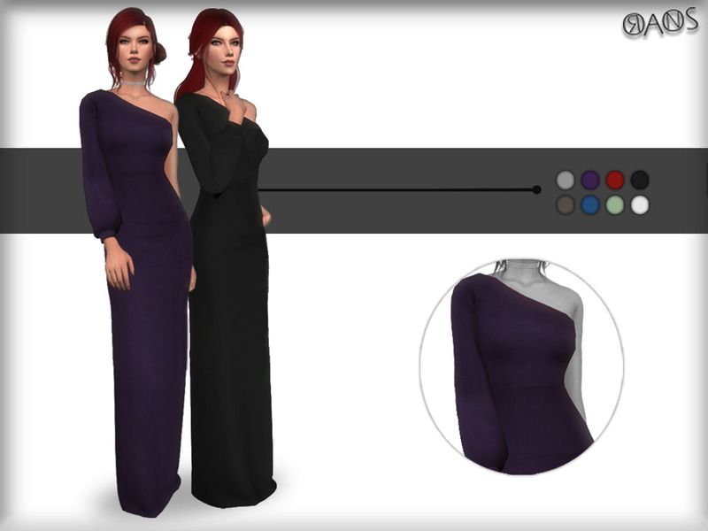 Платье "Off Shoulder Maxi Dress"