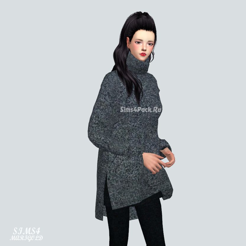 Свитер "Long Turtleneck Sweater"