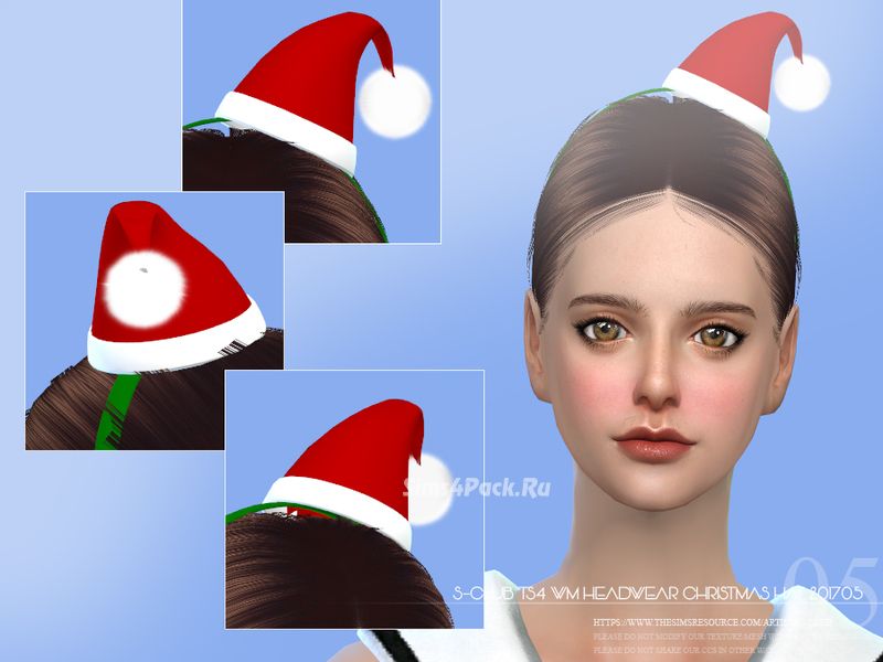 Ободок "Headwear Christmas hat 201705"