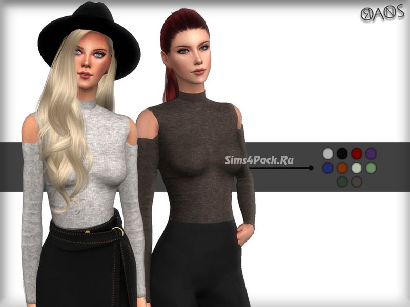 Водолазка "Cold Shoulder Top"