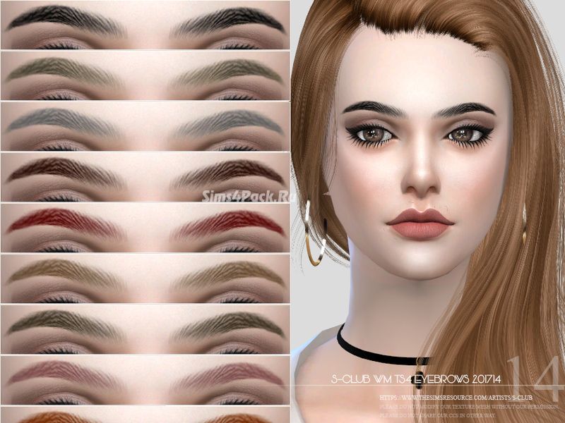 Брови "Eyebrows F 201714"