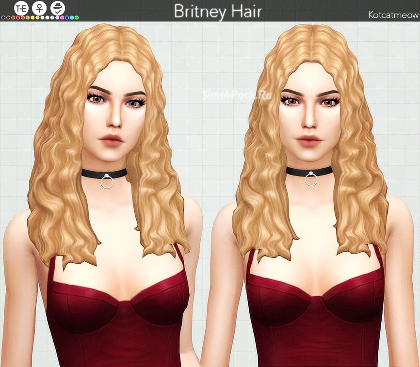 Прическа "Britney Hair"