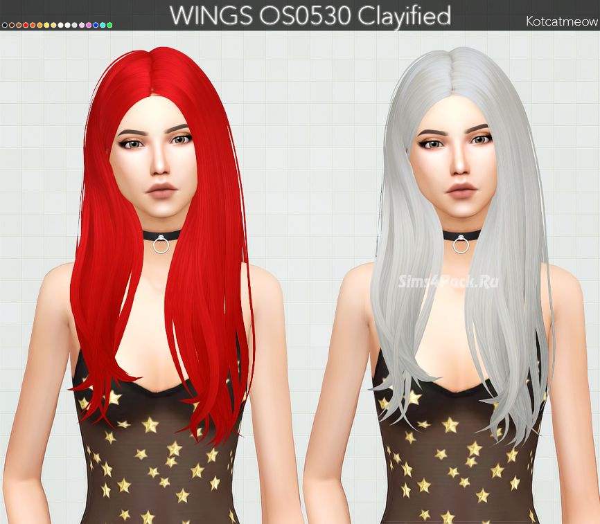 Прическа "WINGS OS0530 Clayified"