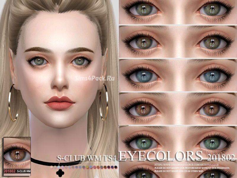 Линзы "Eyecolors 201802"