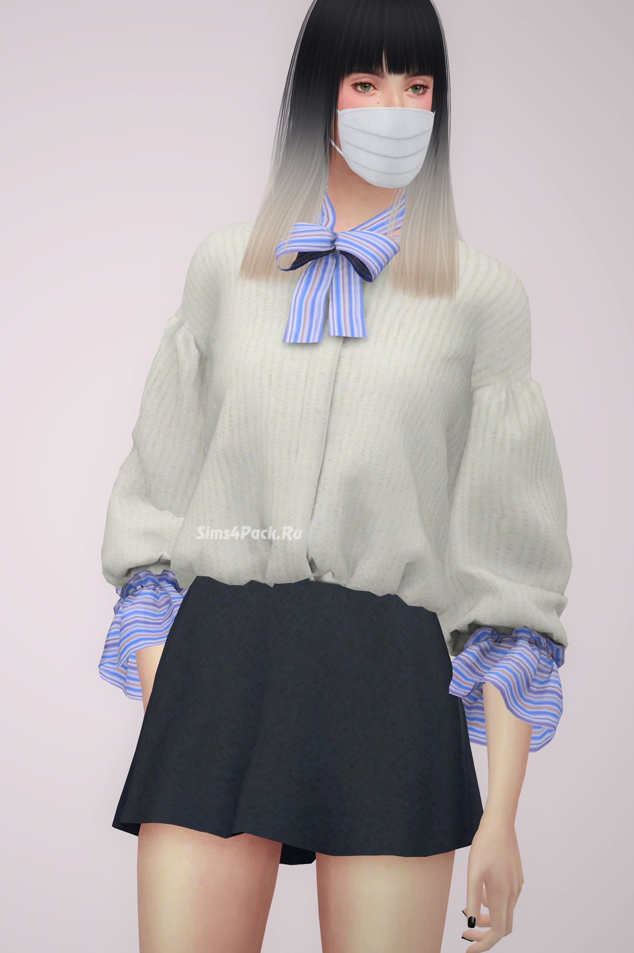 Блузка "PUFF SLEEVE CARDIGAN"