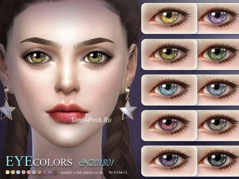 Линзы "Eyecolor 201801"