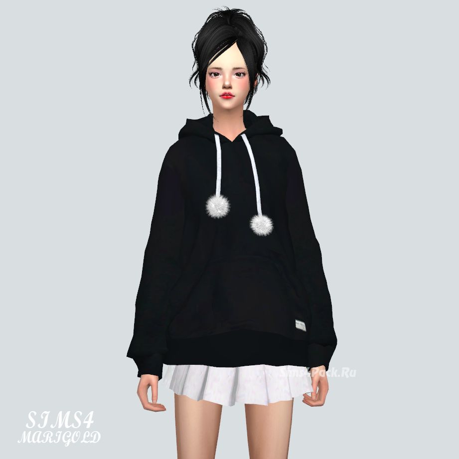 Худи "PomPom Hoodie"
