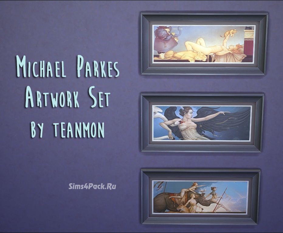 Набор картин "Michael Parkes Artwork Set"