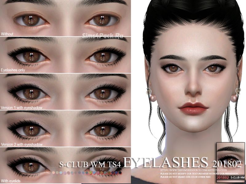 Подводка для глаз "eyelashes 201802"